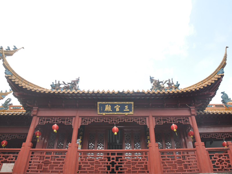 上海钦赐仰殿道观-三官殿简介